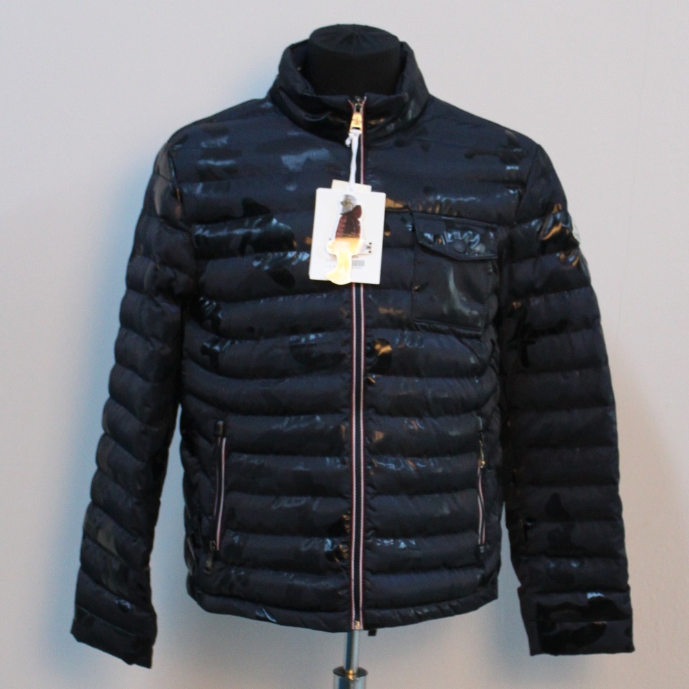 Moncler Black Camouflage Lightweight Jacket